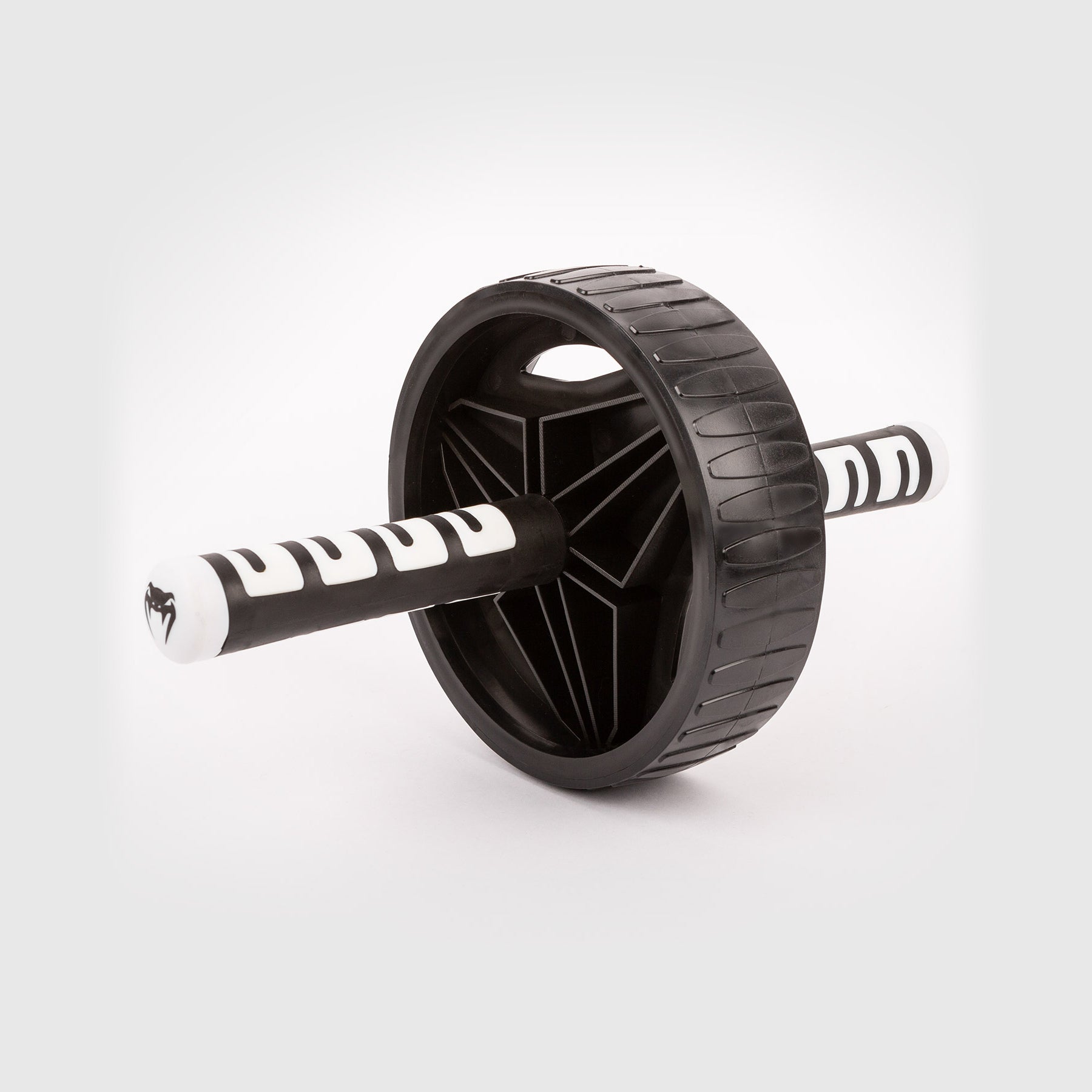 venum-challenger-bauchmuskelrolle-ab-wheel-schwarz-wei image 1