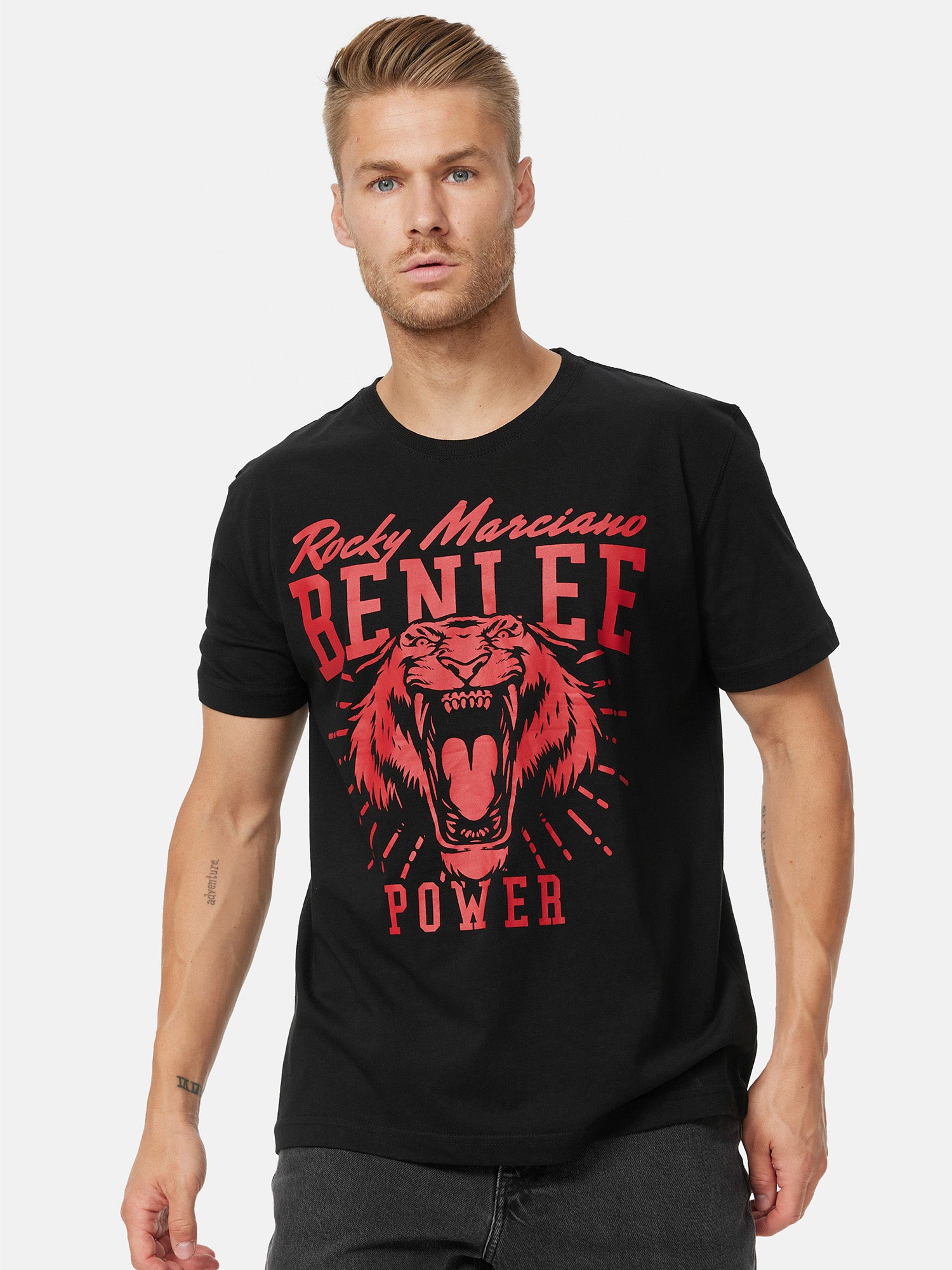 benlee-tiger-power-t-shirt-herren-mit-tiger-logo-print image 7