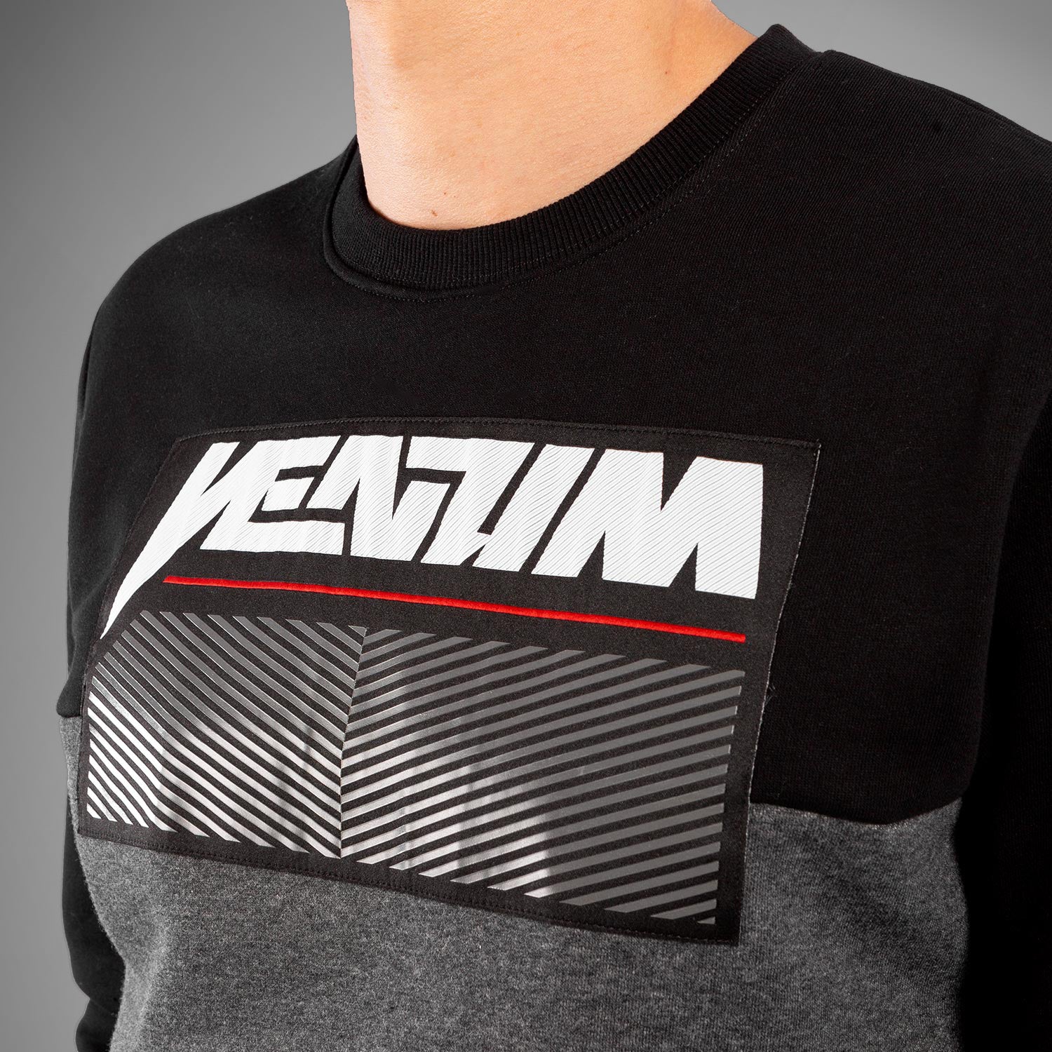 venum-rafter-sweatshirt-herren-dunkelgrau-meliert image 5