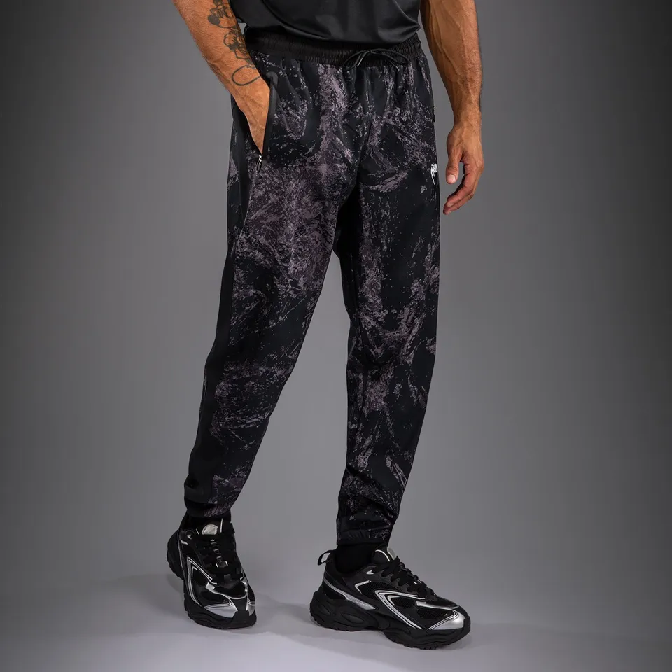 venum-rage-workout-jogginghose-schwarz-grau-herren image 1