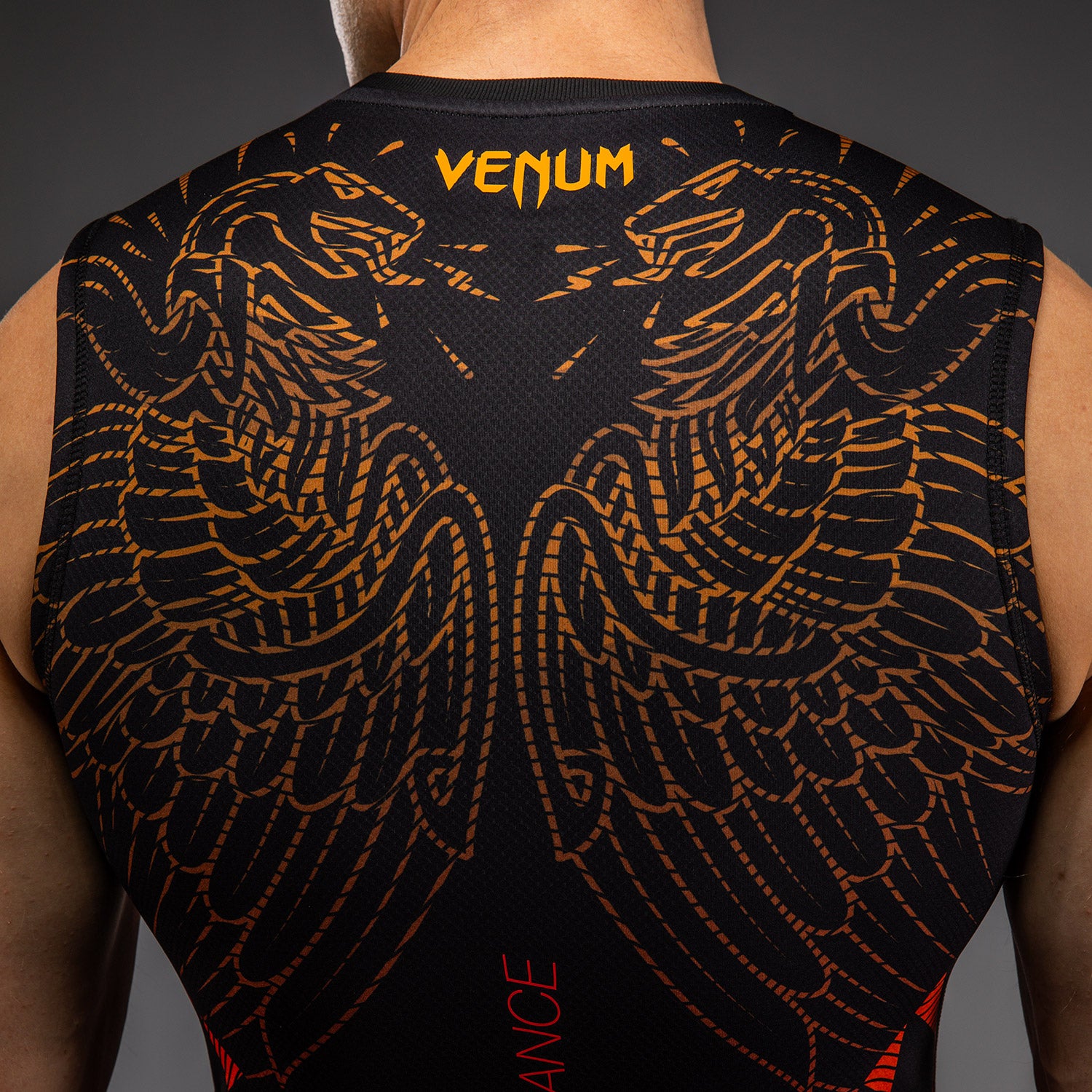 venum-quetzal-fury-rmelloses-rashguard-herren-schwarz-fury-rot image 6