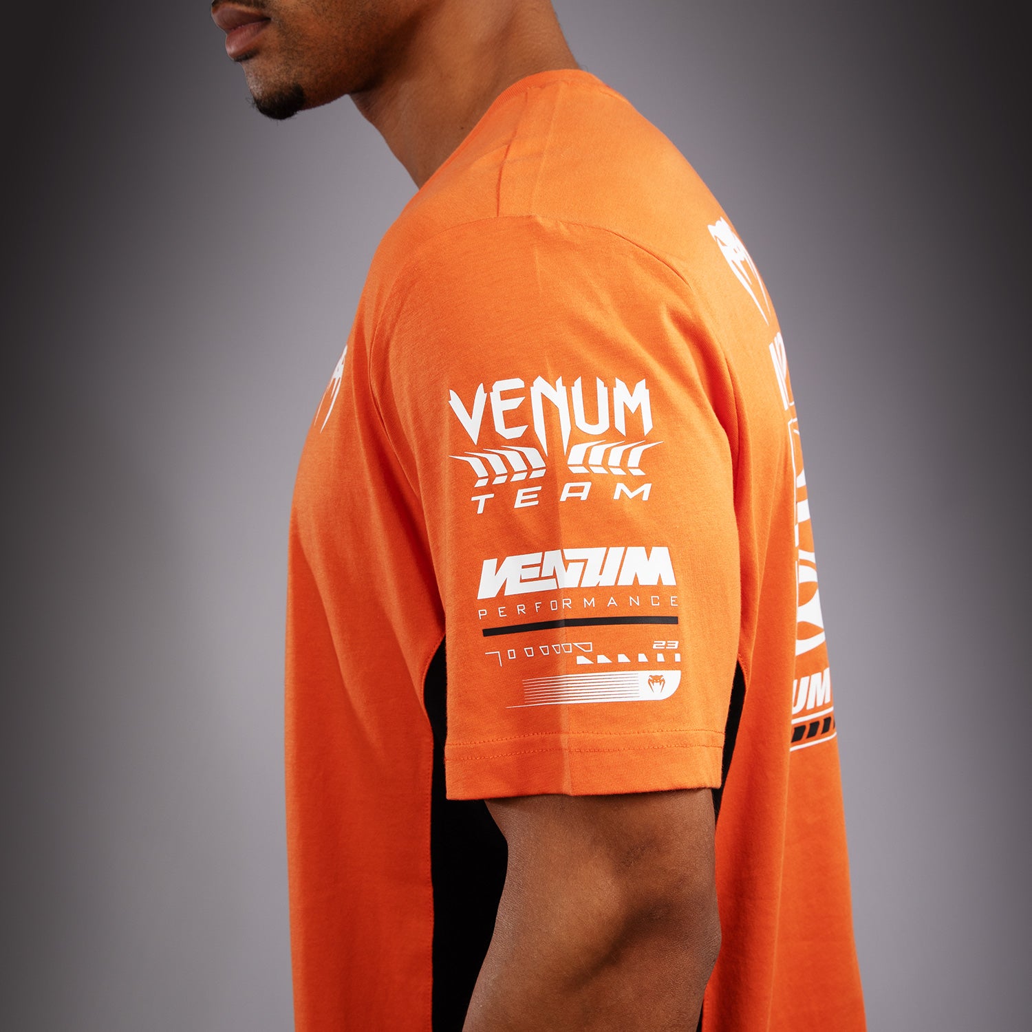 venum-motorsport-t-shirt-tangerine-orange-herren image 7