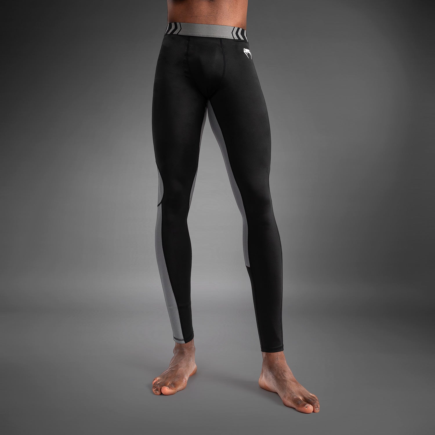 venum-tempest-herren-spats-kompressionstights-schwarz-grau image 6