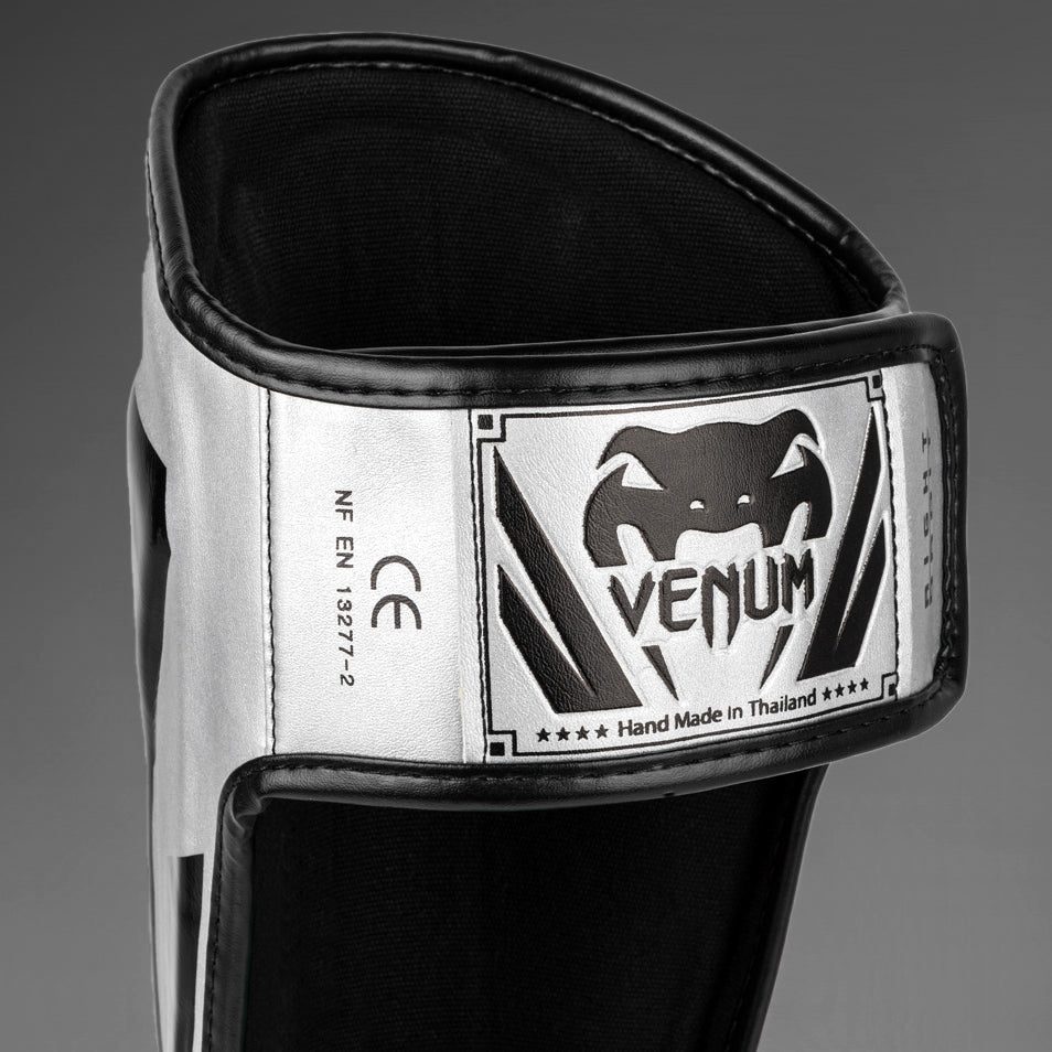 venum-elite-standup-schienbeinschoner-silber-schwarz image 5