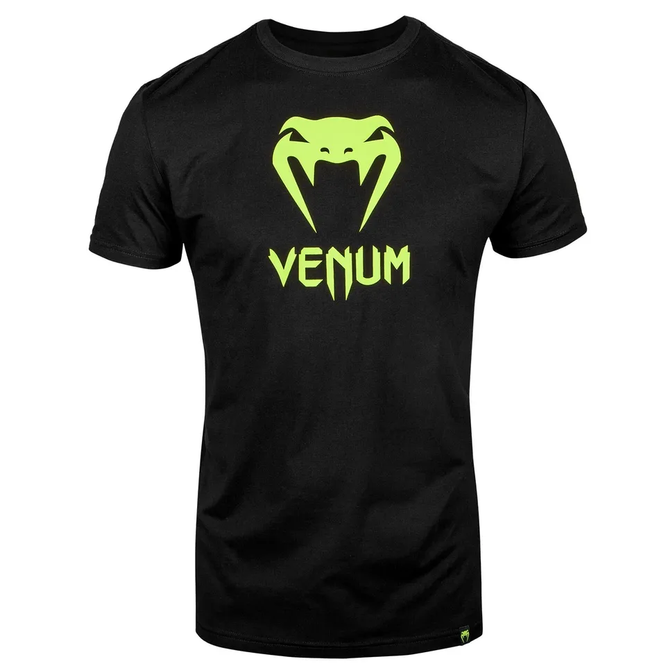 venum-classic-t-shirt-schwarz-neongelb image 1
