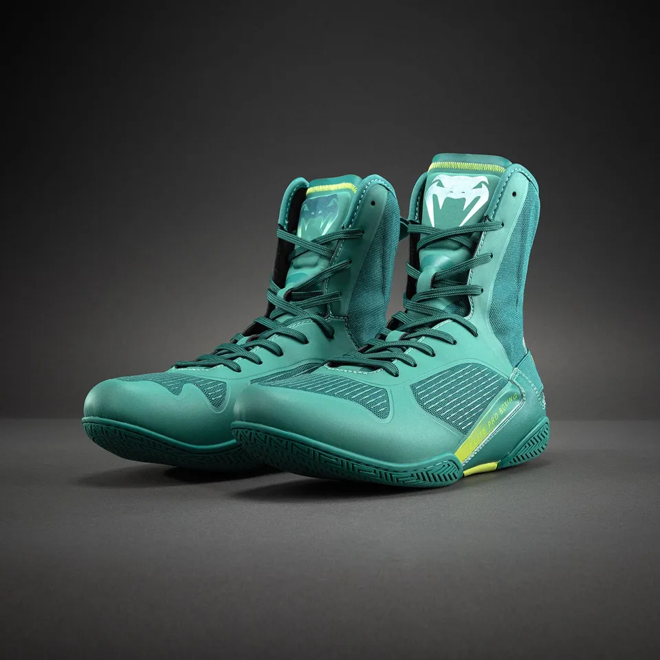 venum-elite-neo-boxschuhe-gr-n-neongelb image 1