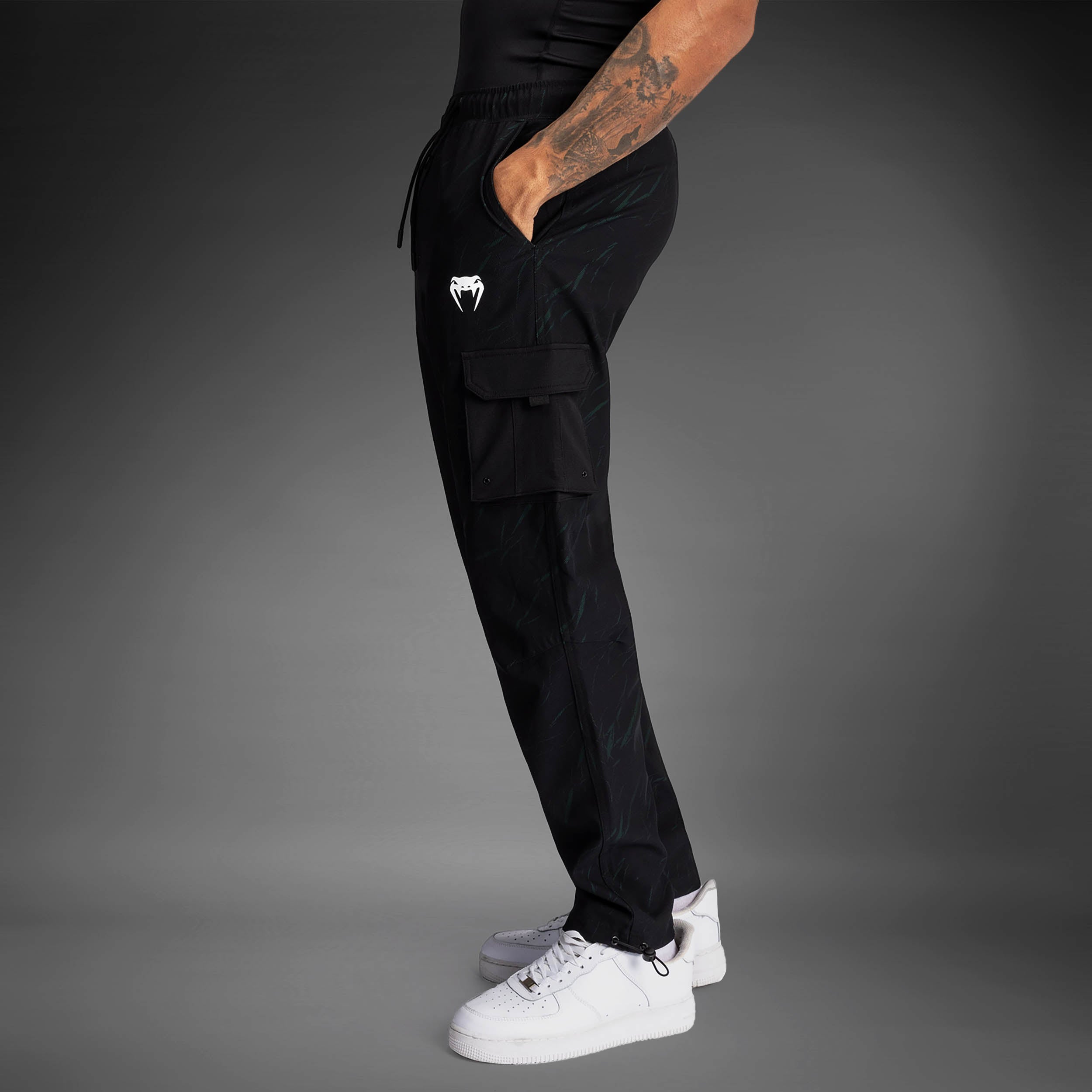 venum-trooper-herren-trainingshose-schwarz-waldgr-n image 3