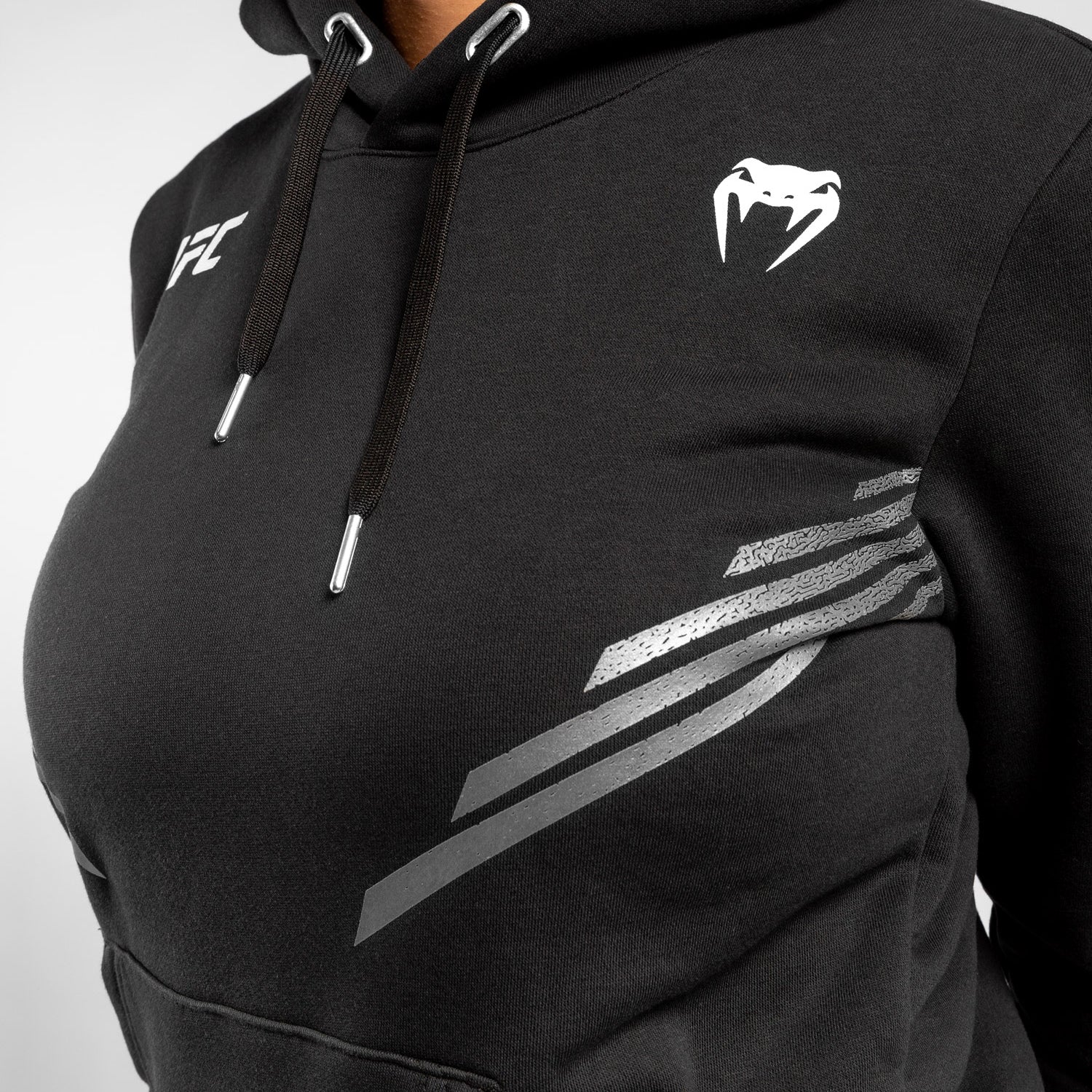 ufc-venum-replica-hoodie-damen-schwarz image 7