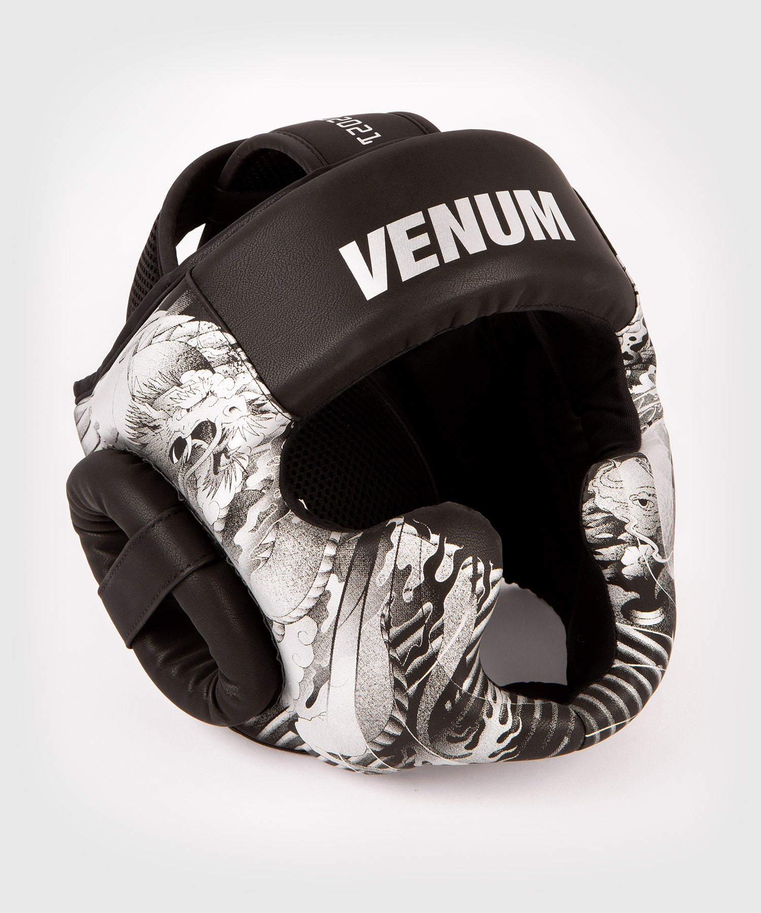 venum-ykz21-boxhelm-schwarz-silber image 1