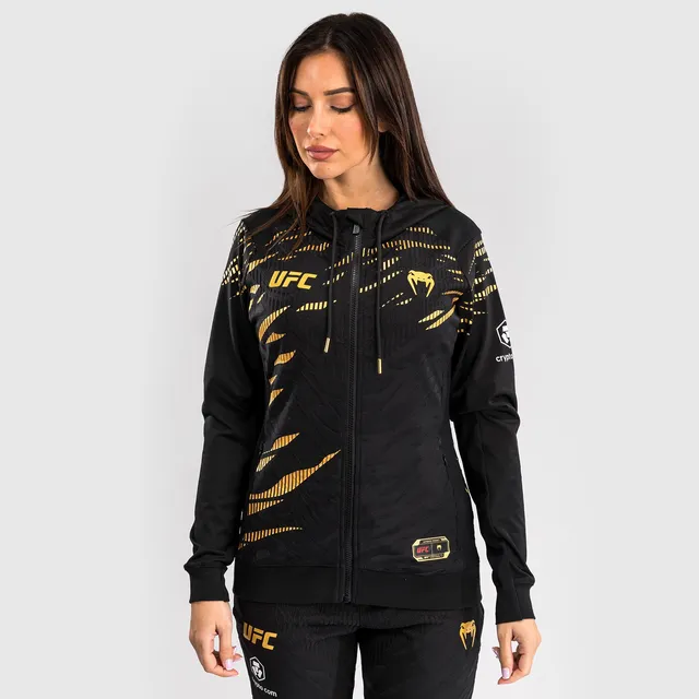 ufc-fusion-by-venum-authentic-fight-night-walkout-hoodie-damen-champion-schwarz- image 1