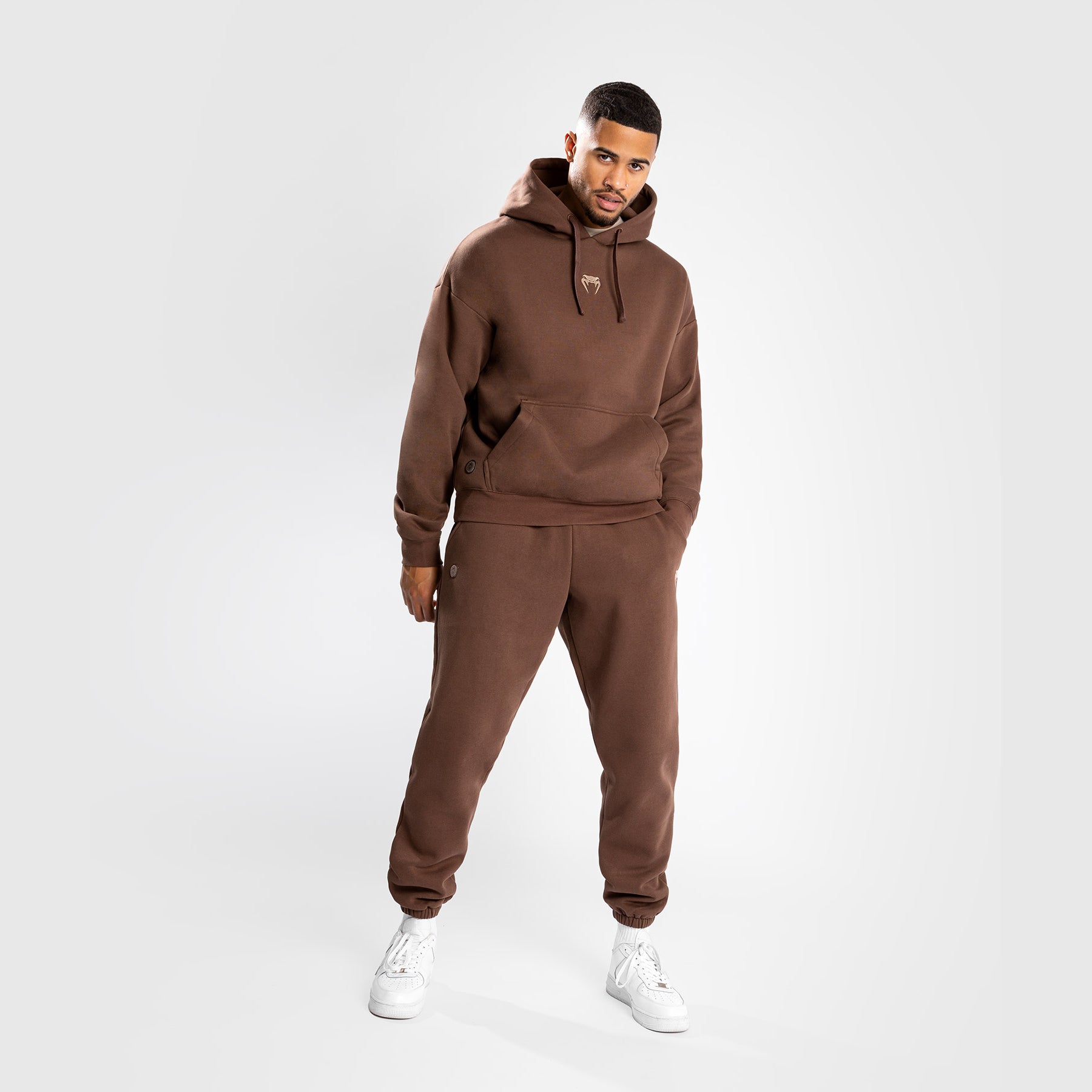 venum-vortex-xl-hoodie-mocha-braun-herren-oversize-hoodie image 3