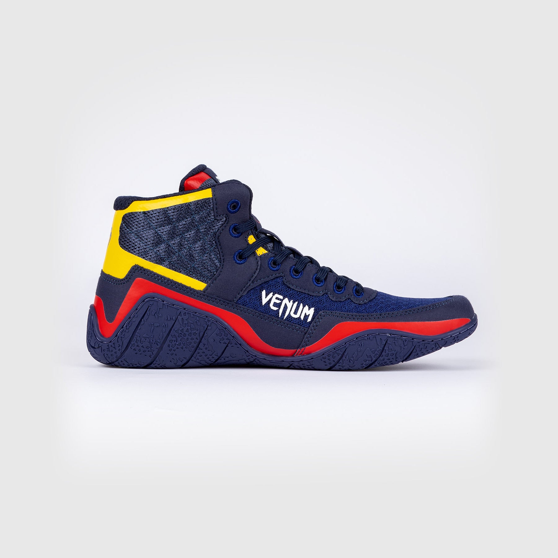 venum-elite-wrestling-schuhe-blau-gelb image 5