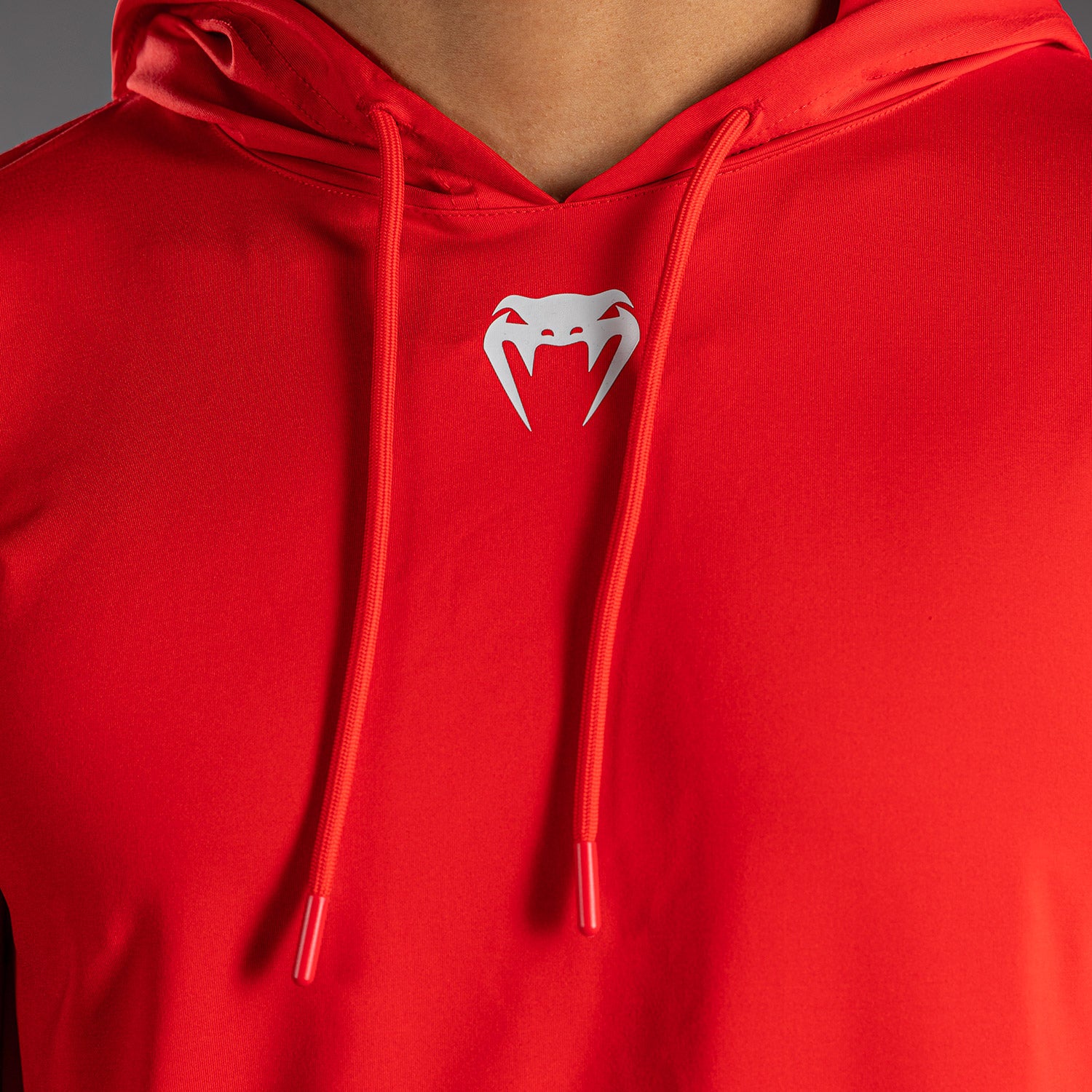 venum-elite-kurzarm-dry-tech-kapuzenpullover-rot image 6