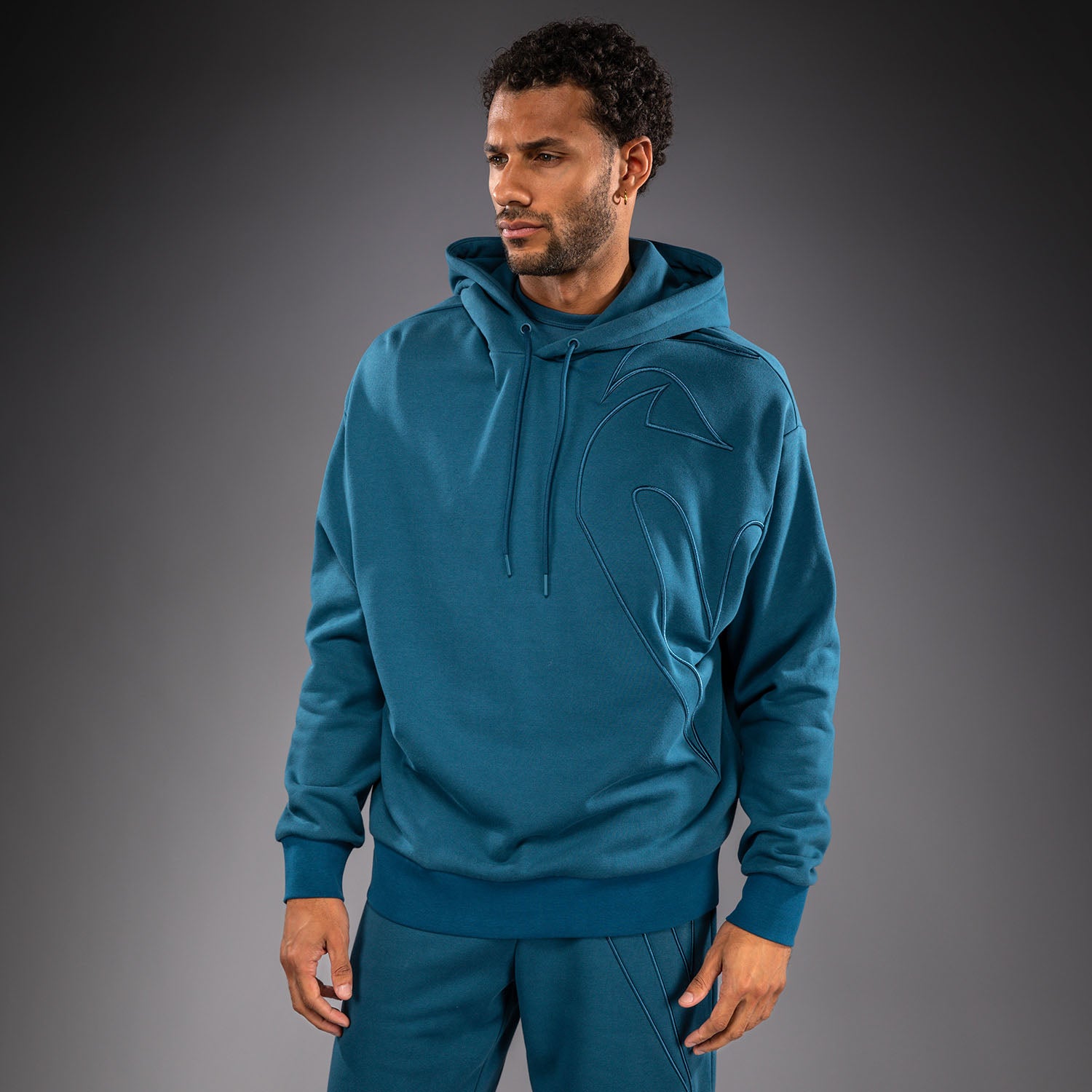 venum-giant-3d-kapuzenpullover-ozeangr-n-herren-oversized image 1