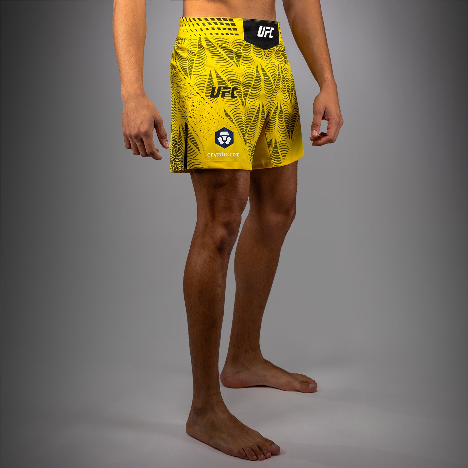 ufc-zenith-by-venum-authentic-fight-night-fight-short-herren-short-fit-gelb image 2