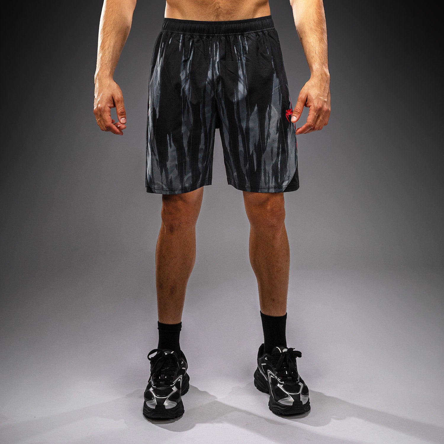 venum-demon-trainingsshorts-schwarz-grau image 1