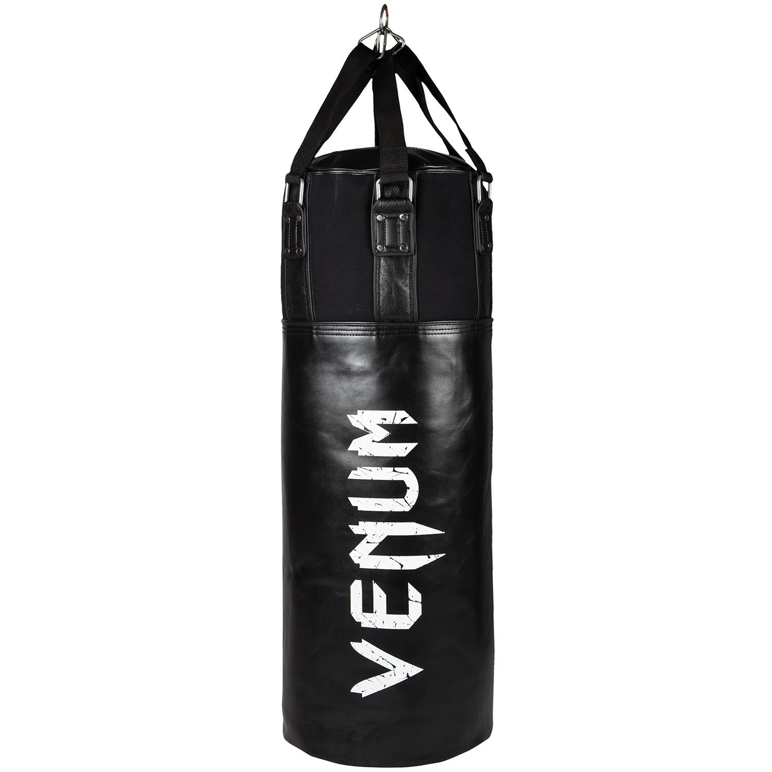 venum-training-boxsack-leder-ungef-llt-schwarz-wei image 2