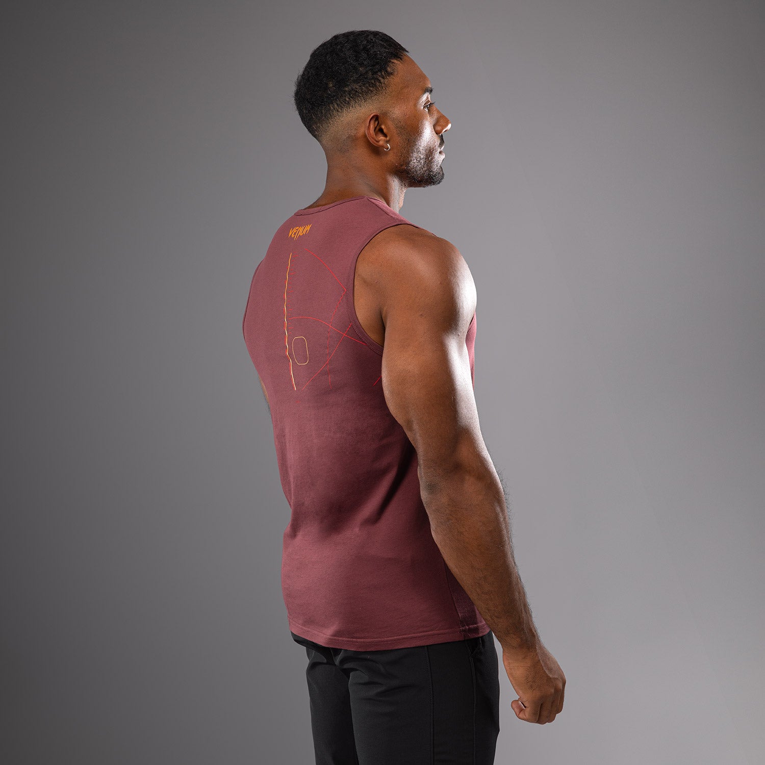 venum-tactical-xt-tank-top-schwarz-burgund-gold-herren image 3