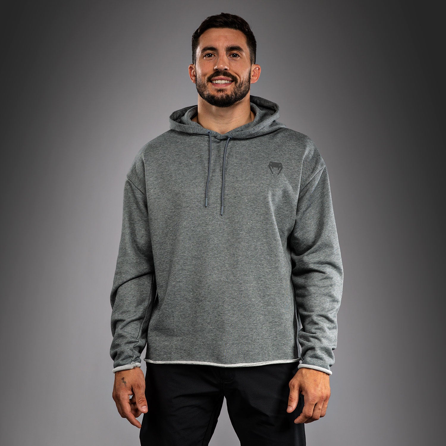 venum-divide-hoodie-herren-heather-grau image 2