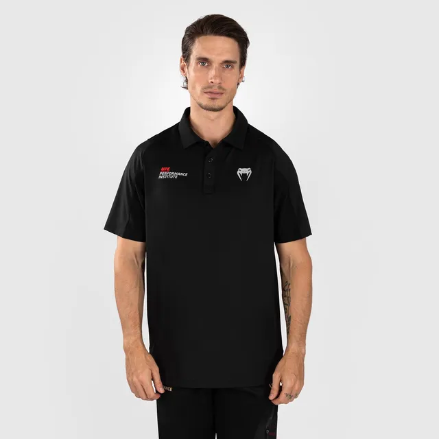 venum-ufc-performance-institute-2-0-poloshirt-f-r-m-nner-schwarz-rot image 1