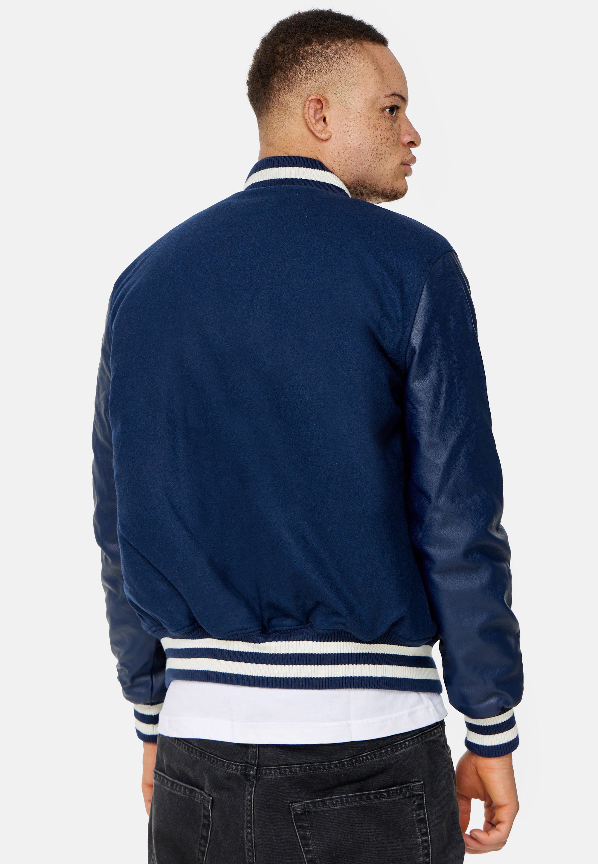 benlee-newark-collegejacke-herren-blouson-mit-applikationen-und-druckknopfleiste image 3
