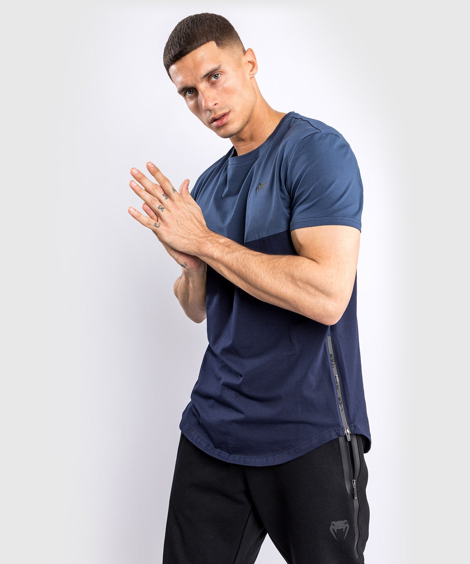 venum-laser-2-0-t-shirt-herren-blau image 3