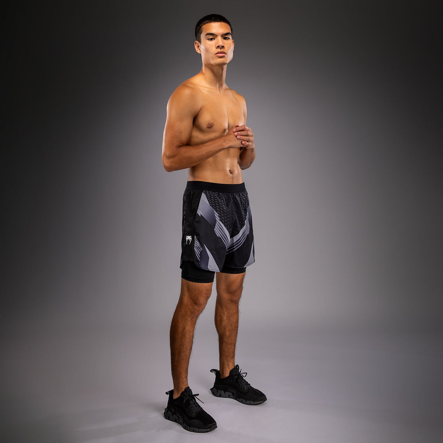 venum-no-gi-6-0-trainingsshorts-schwarz-wei image 2