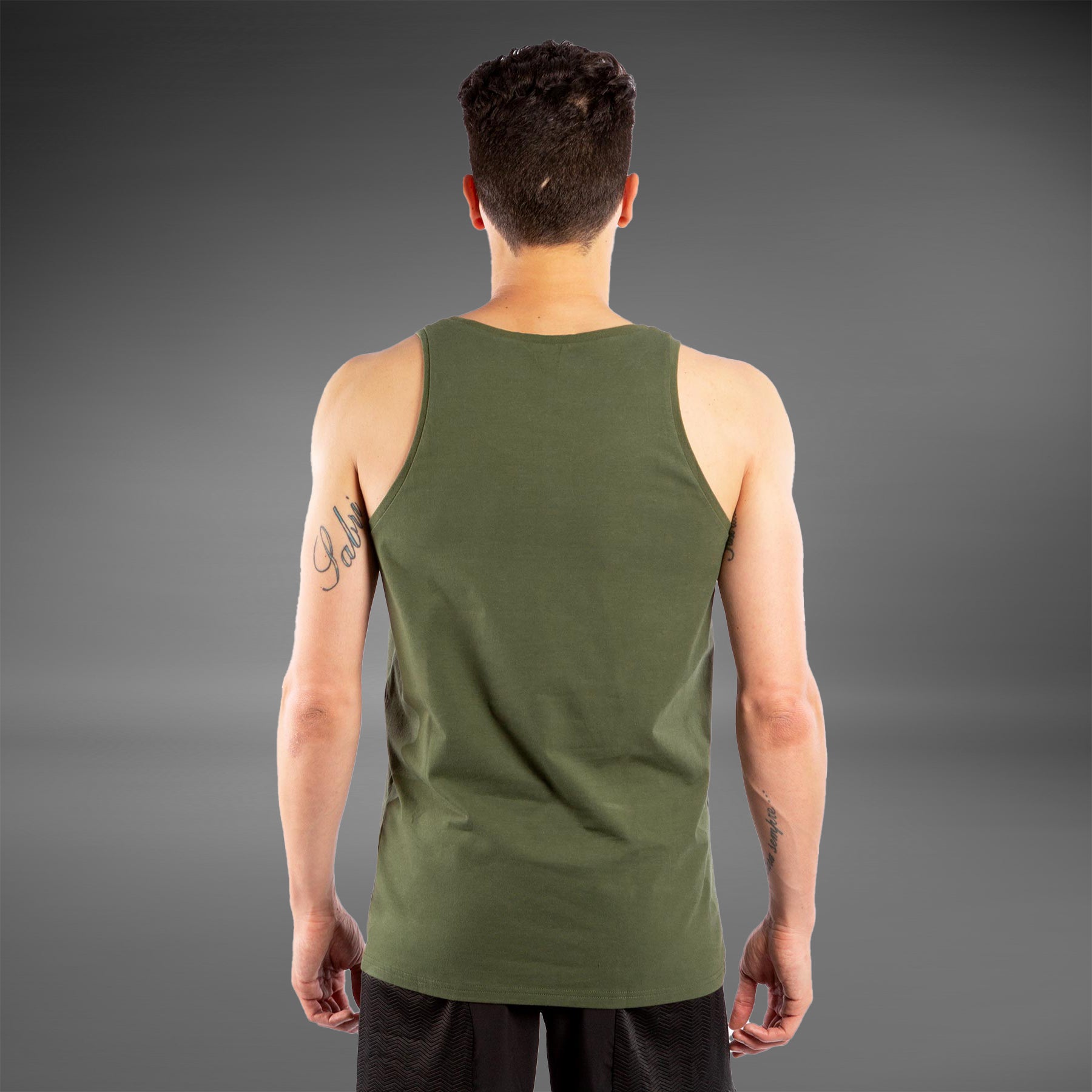 venum-classic-tanktop-khaki-herren-box-tanktop-aus-100-baumwolle image 4
