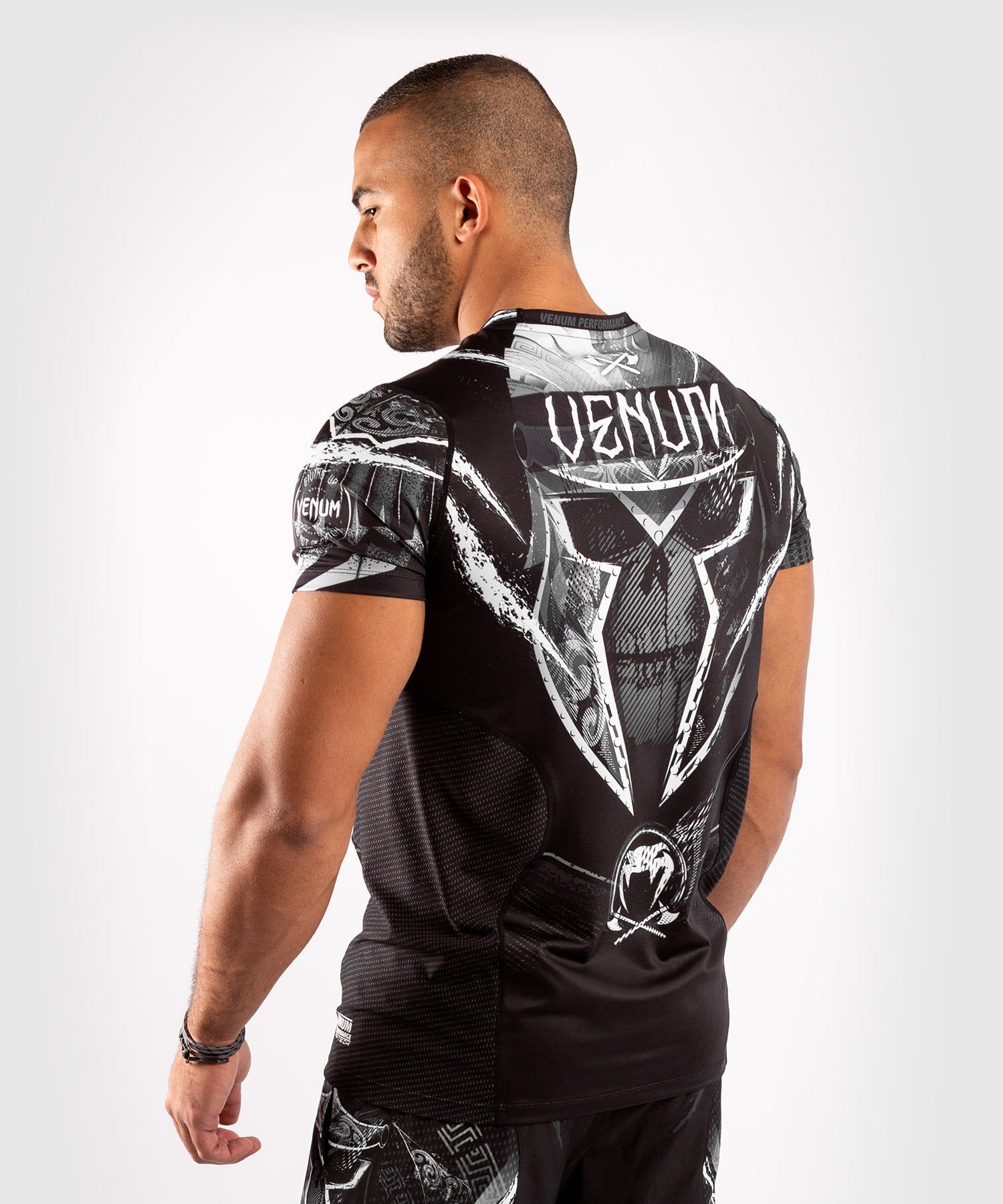 venum-gldtr-4-0-dry-tech-t-shirt-schwarz-wei image 4