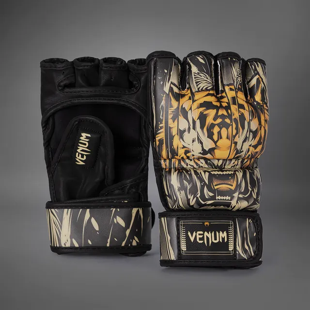 venum-tiger-mma-handschuhe-schwarz-neonorange image 1