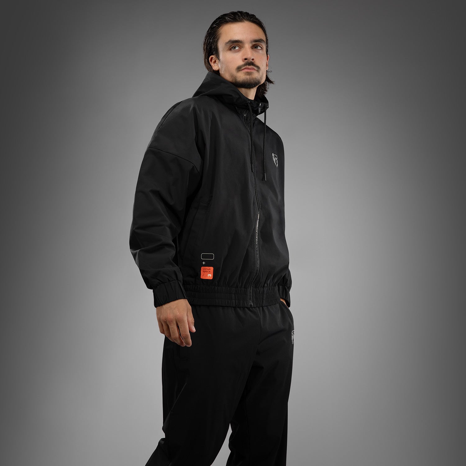 venum-eclipse-trainingsjacke-schwarz-elfenbein image 4