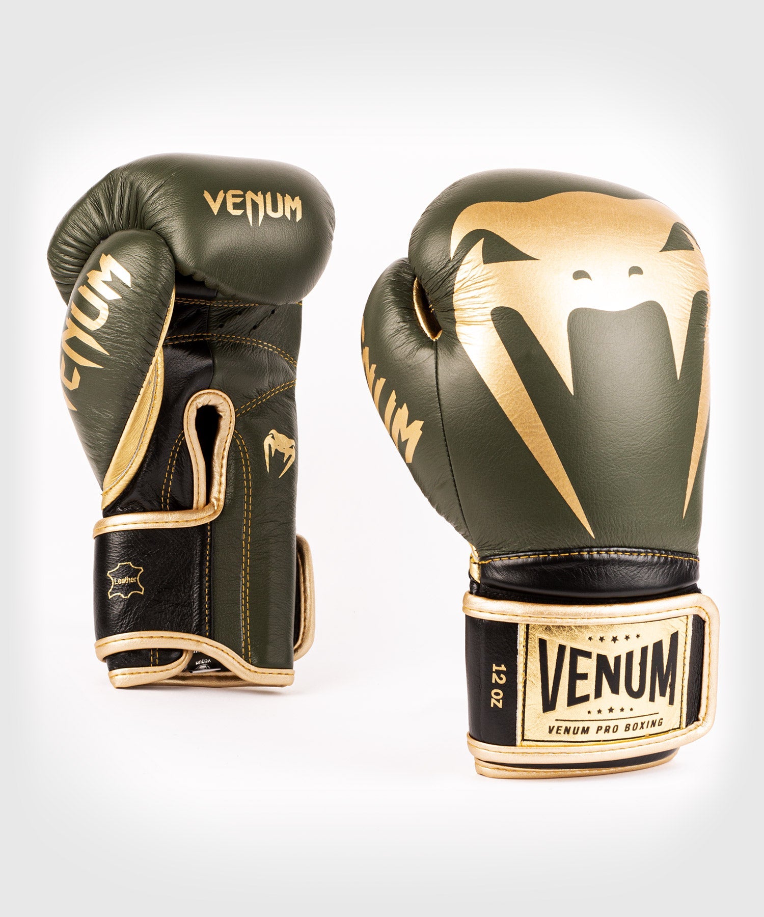 venum-giant-2-0-boxhandschuhe-klett-khaki-gold-profi-damen-herren image 2