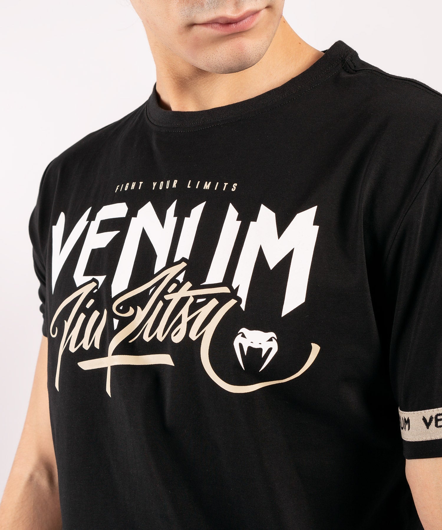 venum-bjj-classic-20-t-shirt-schwarz-gold image 5