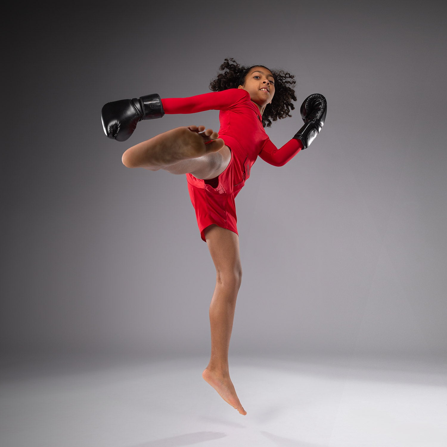 venum-light-kinder-fight-shorts-kirschrot image 3