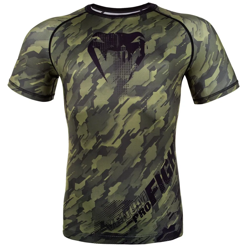 venum-tecmo-rashguard-kurzarm-khaki image 1