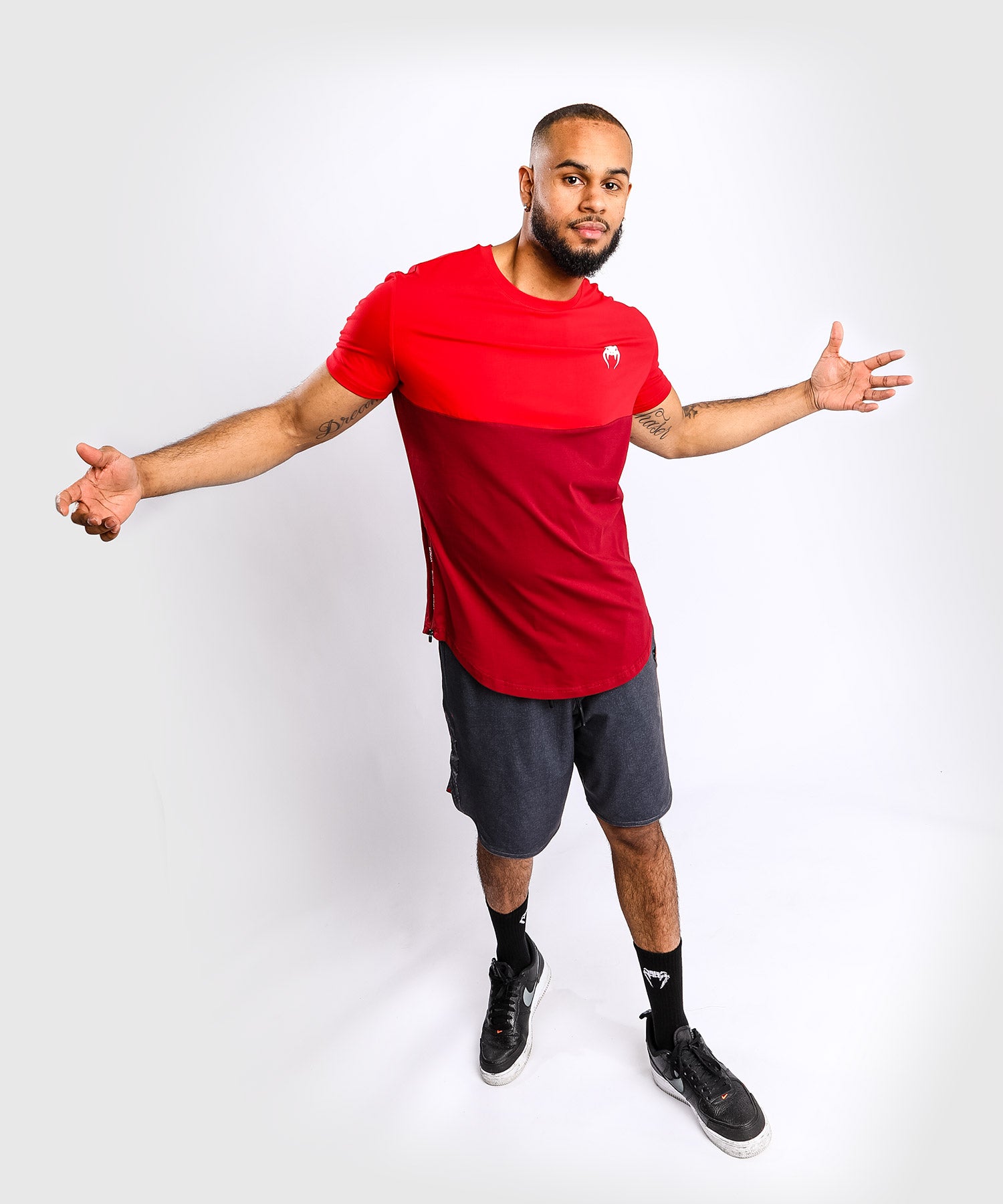 venum-laser-2-0-t-shirt-herren-rot image 4