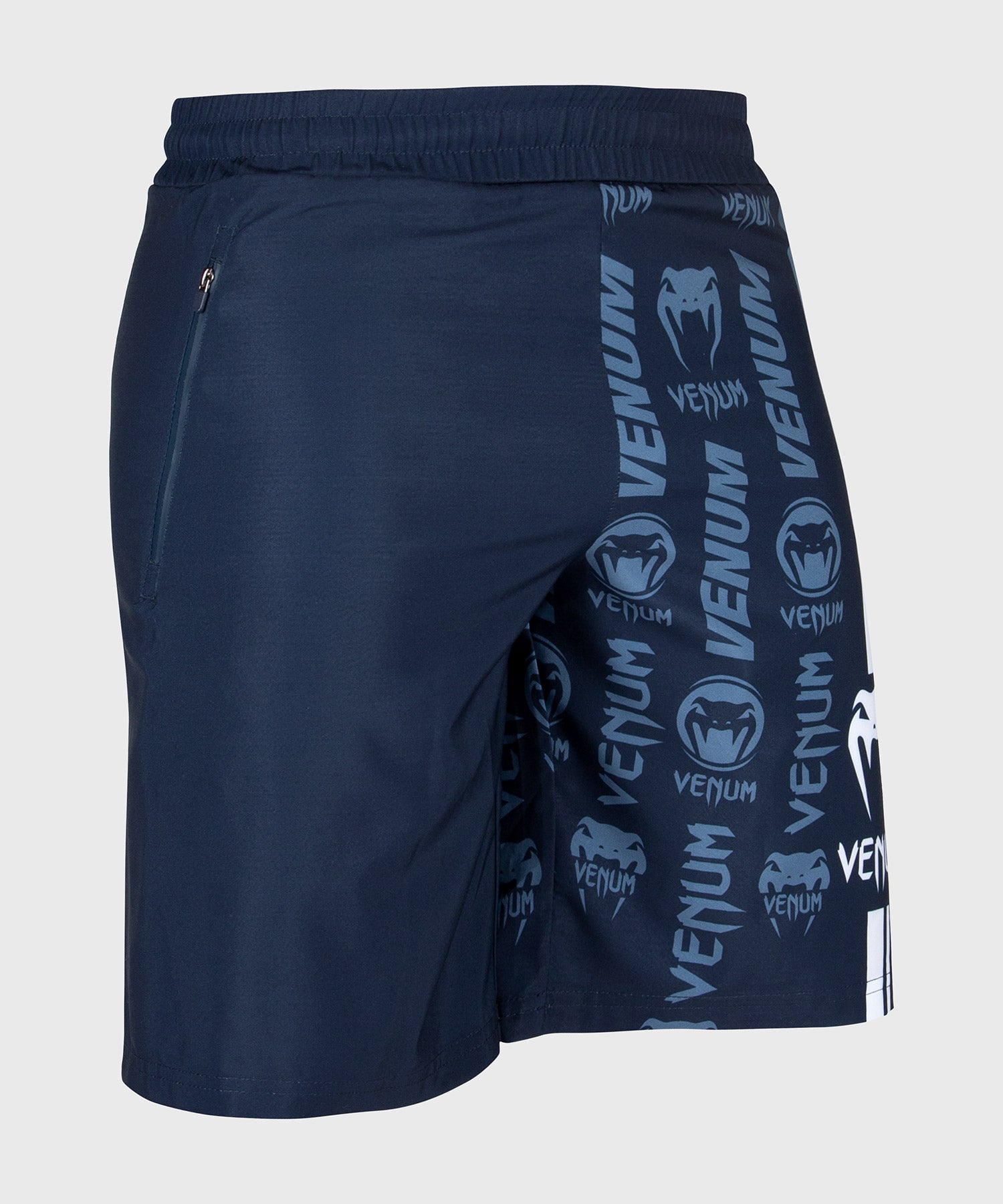 venum-logos-fitness-shorts-herren-marineblau-wei image 2