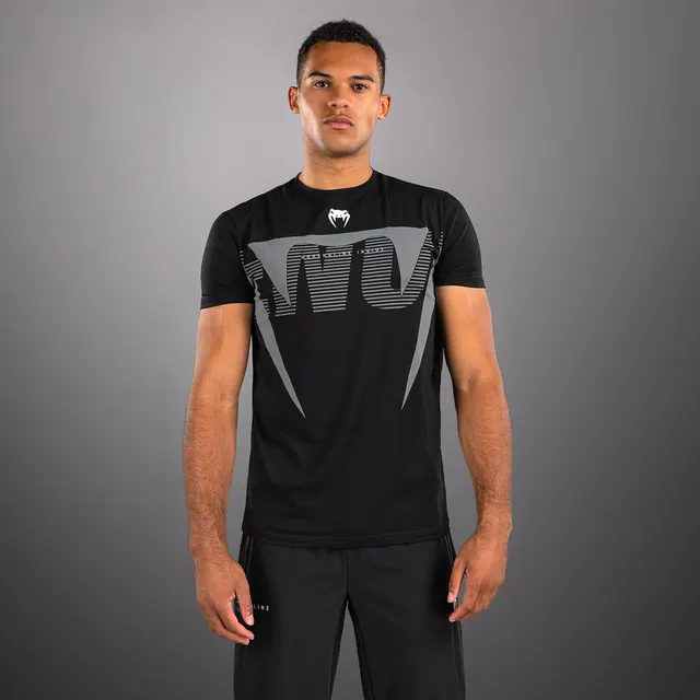 venum-adrenaline-t-shirt-herren-schwarz-silbergrau image 1