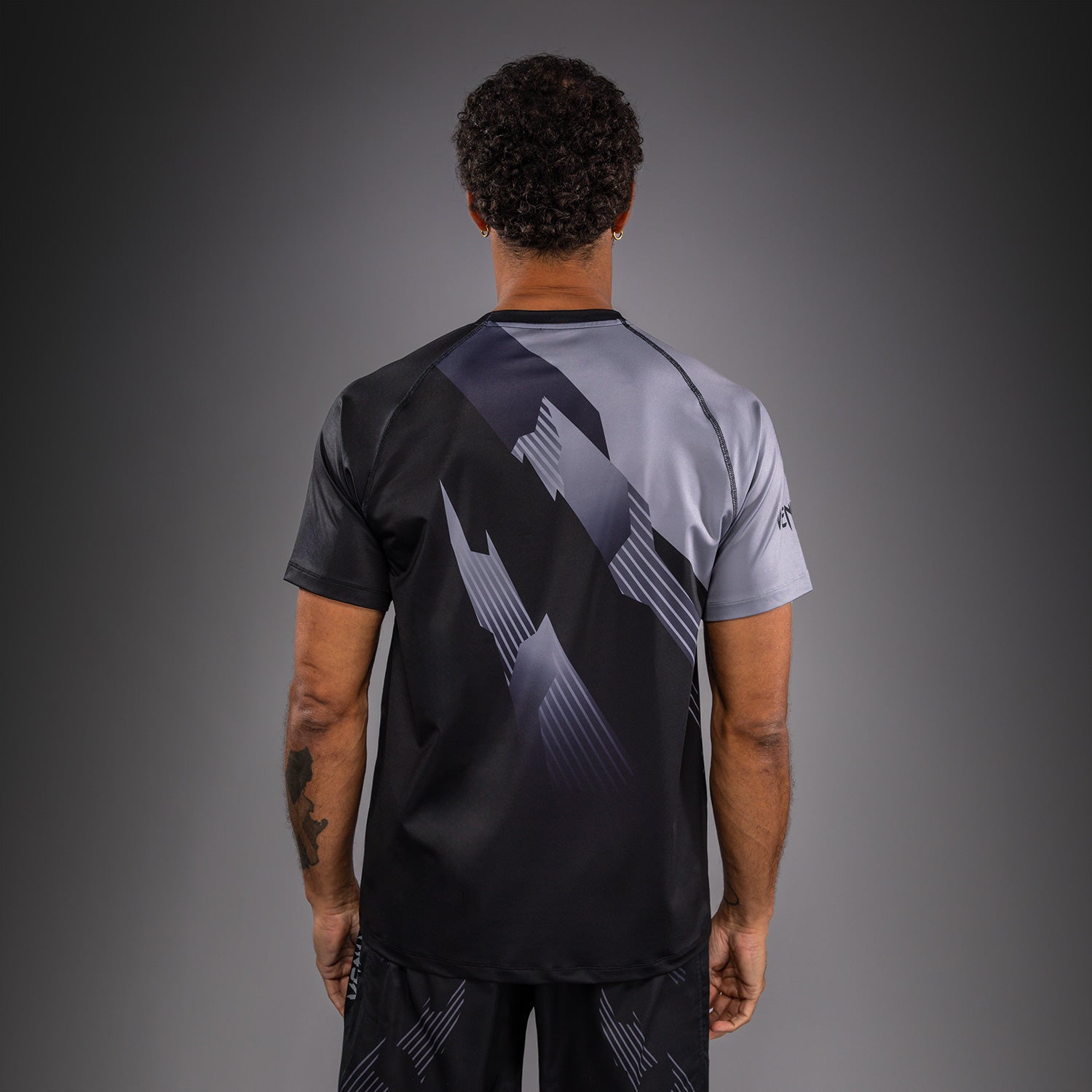 venum-no-gi-6-0-dry-tech-t-shirt-schwarz-grau image 5