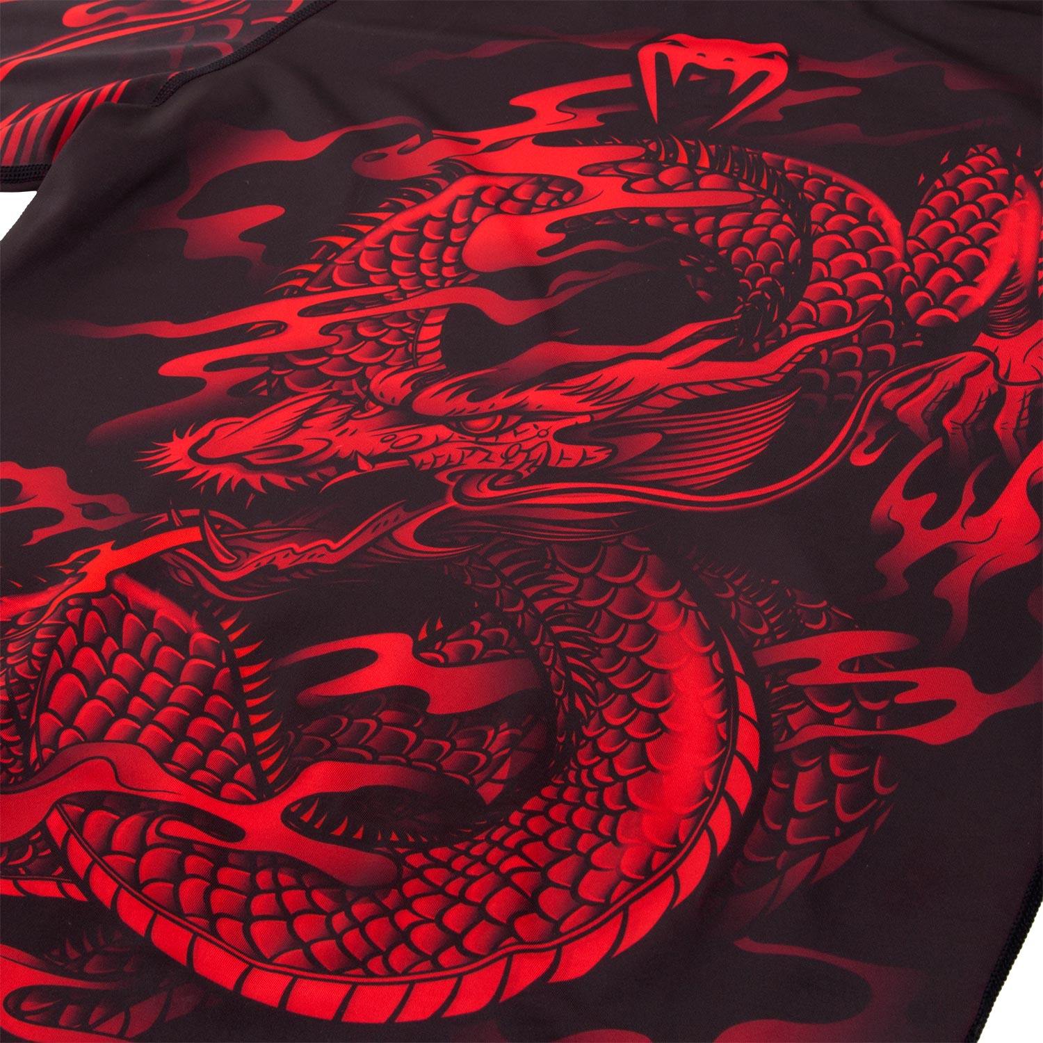 venum-dragon-s-flight-rashguard-langarm-schwarz-rot image 8
