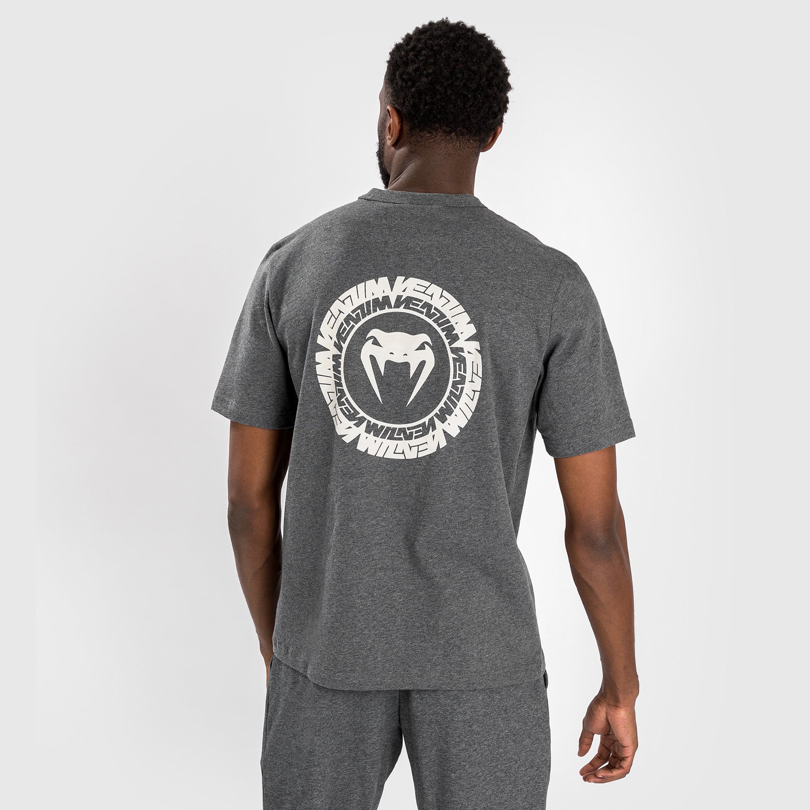 venum-vortex-xl-herren-t-shirt-dunkelgrau-meliert image 3