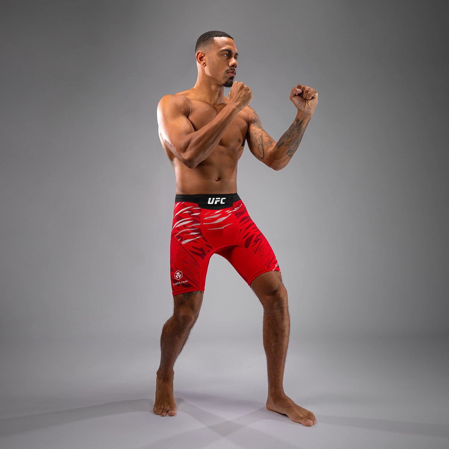 ufc-fusion-by-venum-authentic-fight-night-vale-tudo-short-herren-rot-personalisi image 5