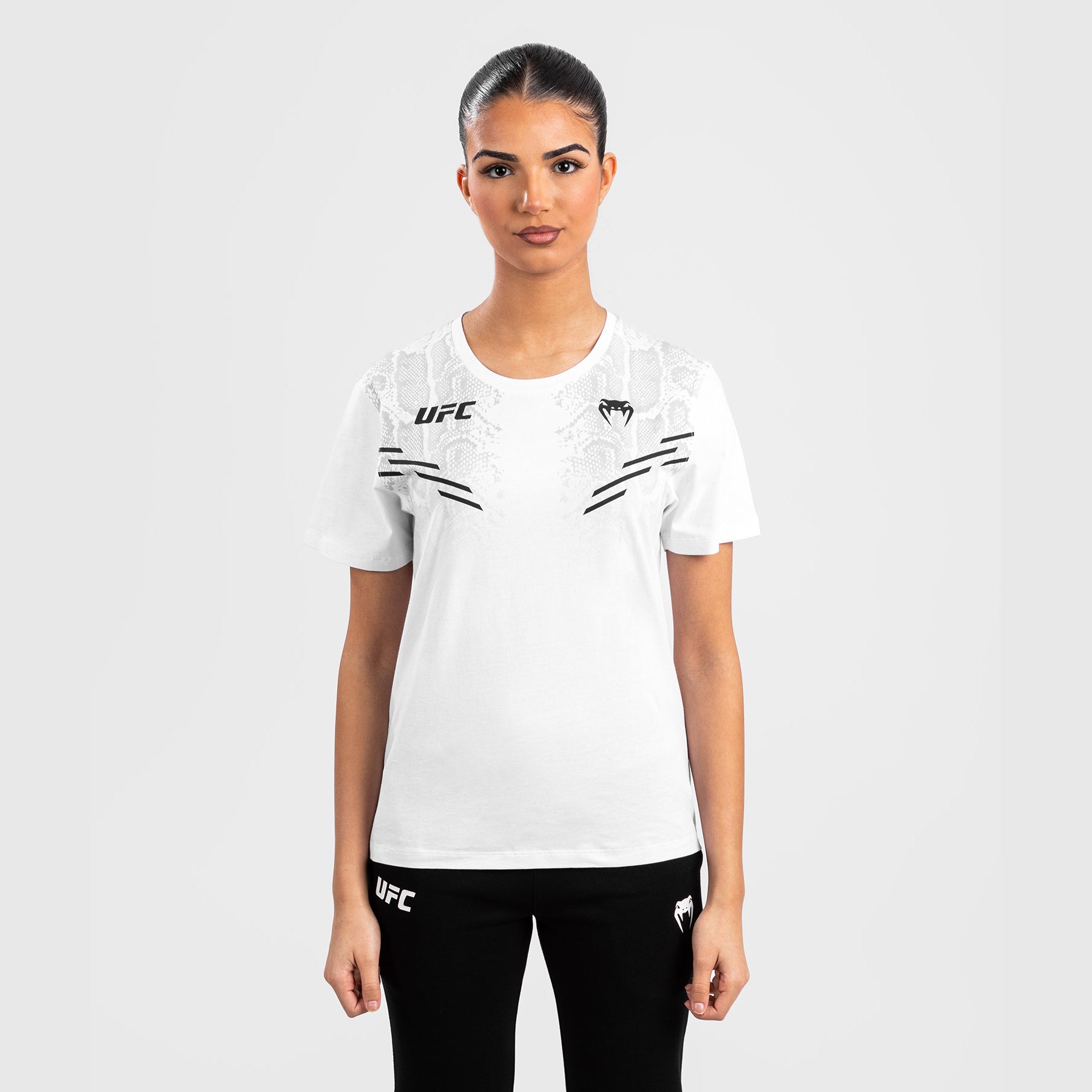 ufc-adrenaline-by-venum-replica-t-shirt-damen-kurzarm-wei image 8