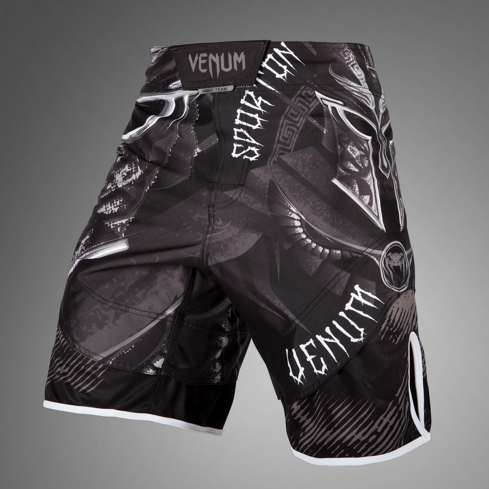 venum-gladiator-3-0-kampfshorts-mma-shorts-schwarz-wei image 4