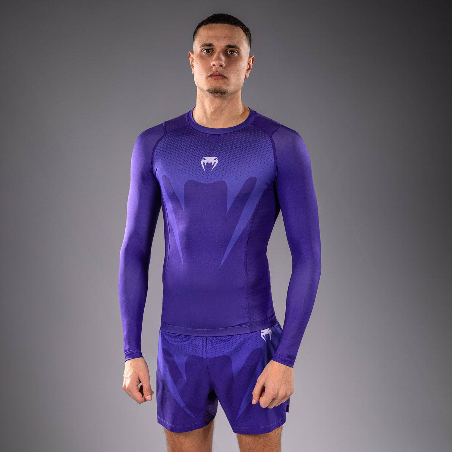 venum-no-gi-rashguard-langarm-herren-lila image 1
