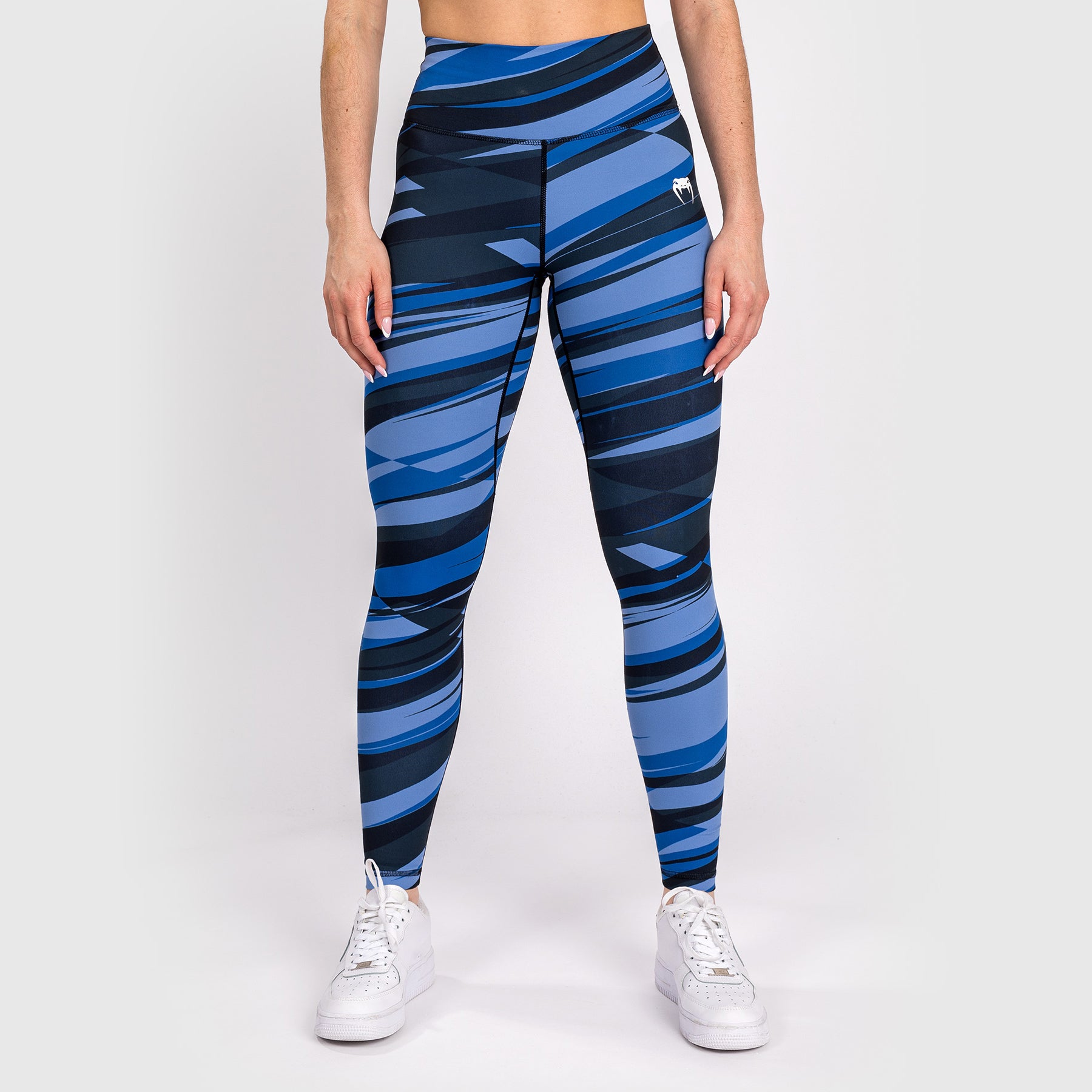 venum-abyss-leggings-damen-high-waist-schattenblau image 7