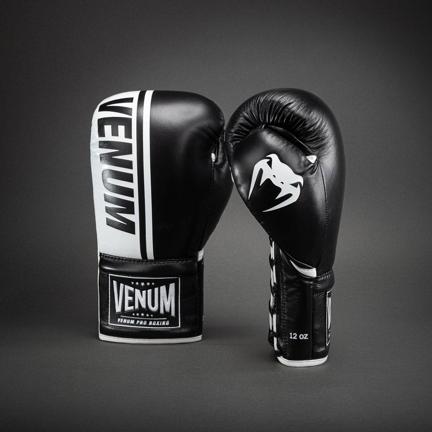 venum-shield-pro-boxhandschuhe-schn-rung-schwarz-wei image 1