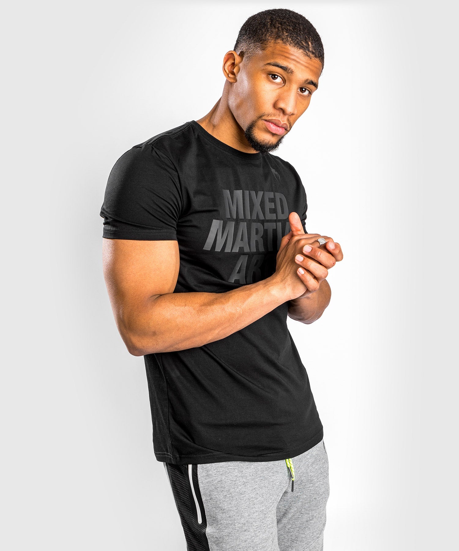 venum-mma-vt-t-shirt-schwarz-matt-herren image 3