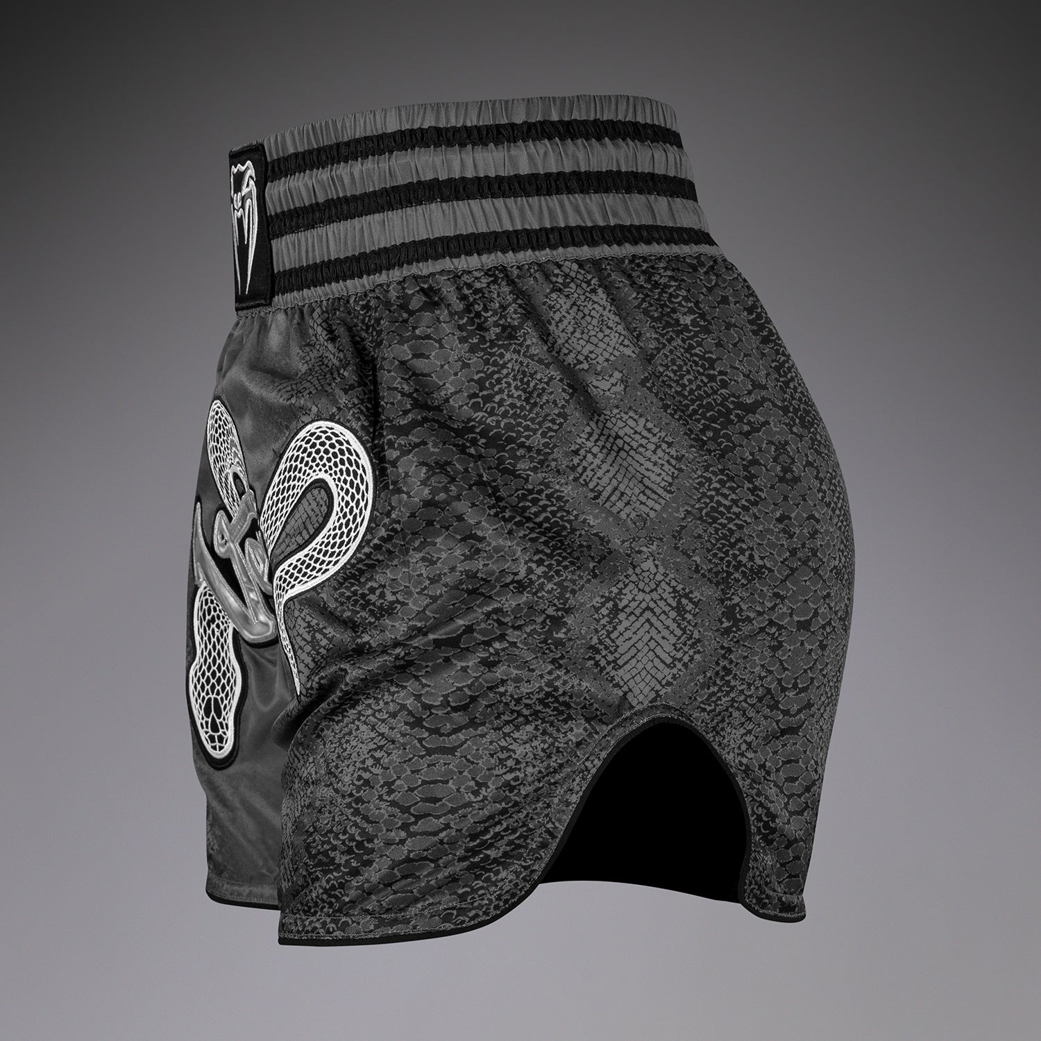 venum-amazonia-frauen-muay-thai-shorts-dunkelgrau image 2