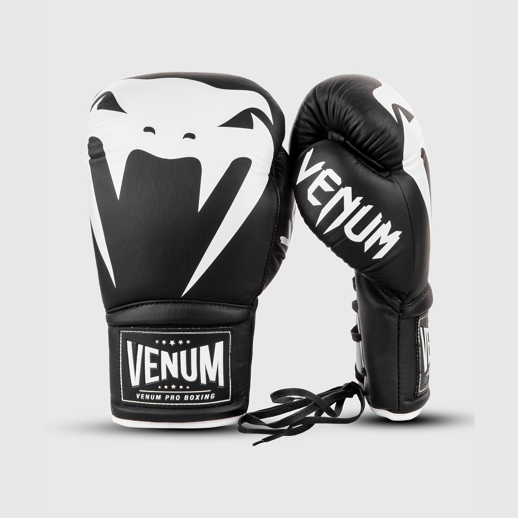 venum-giant-2-0-professionelle-boxhandschuhe-mit-schn-rung-schwarz-wei image 1
